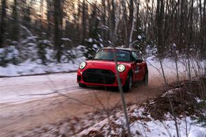 Cristian Perocarpi / David Quillen MINI Cooper JCW on SS3, Nemadji Trail East II.