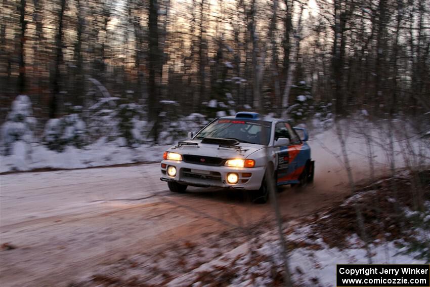 Tyler Matalas / Jake Robinson Subaru Impreza LX on SS3, Nemadji Trail East II.