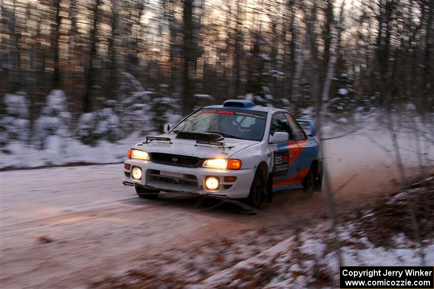 Tyler Matalas / Jake Robinson Subaru Impreza LX on SS3, Nemadji Trail East II.