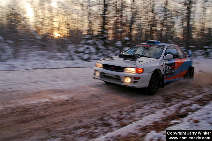 Tyler Matalas / Jake Robinson Subaru Impreza LX on SS3, Nemadji Trail East II.