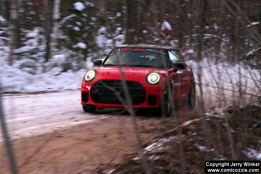 Cristian Perocarpi / David Quillen MINI Cooper JCW on SS3, Nemadji Trail East II.