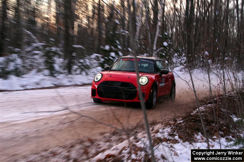 Cristian Perocarpi / David Quillen MINI Cooper JCW on SS3, Nemadji Trail East II.