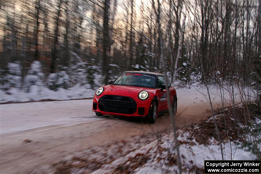 Cristian Perocarpi / David Quillen MINI Cooper JCW on SS3, Nemadji Trail East II.