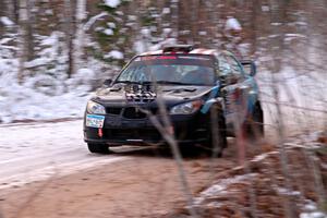 Matt James / Jackie James Subaru Impreza on SS3, Nemadji Trail East II.
