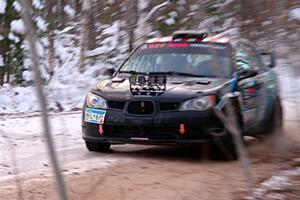 Matt James / Jackie James Subaru Impreza on SS3, Nemadji Trail East II.