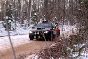 Colin Gleason / Marc Gutenberger Subaru Impreza 2.5RS on SS3, Nemadji Trail East II.