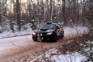 Colin Gleason / Marc Gutenberger Subaru Impreza 2.5RS on SS3, Nemadji Trail East II.