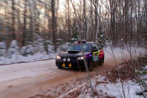 Colin Gleason / Marc Gutenberger Subaru Impreza 2.5RS on SS3, Nemadji Trail East II.