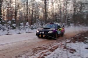 Colin Gleason / Marc Gutenberger Subaru Impreza 2.5RS on SS3, Nemadji Trail East II.