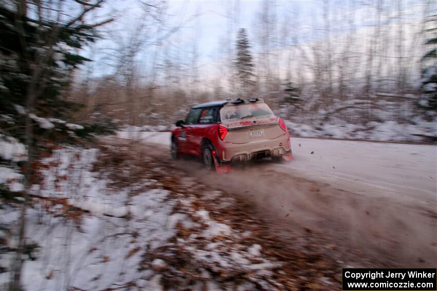 Cristian Perocarpi / David Quillen MINI Cooper JCW on SS3, Nemadji Trail East II.