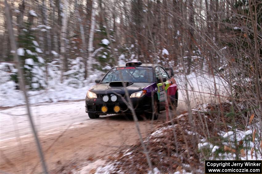 Colin Gleason / Marc Gutenberger Subaru Impreza 2.5RS on SS3, Nemadji Trail East II.