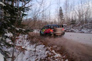 Colin Gleason / Marc Gutenberger Subaru Impreza 2.5RS on SS3, Nemadji Trail East II.