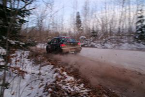 Jonah Becken / Peyton Reece Subaru Impreza 2.5i on SS3, Nemadji Trail East II.