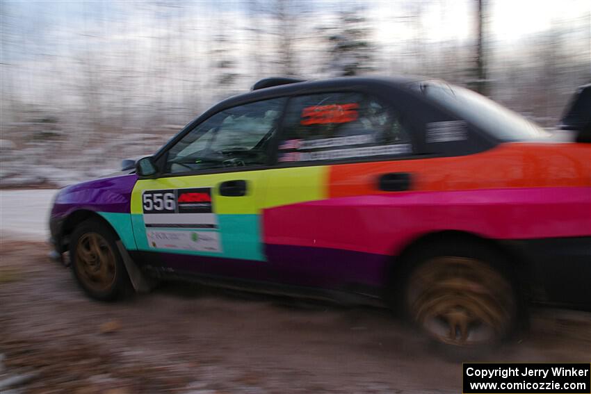 Colin Gleason / Marc Gutenberger Subaru Impreza 2.5RS on SS3, Nemadji Trail East II.