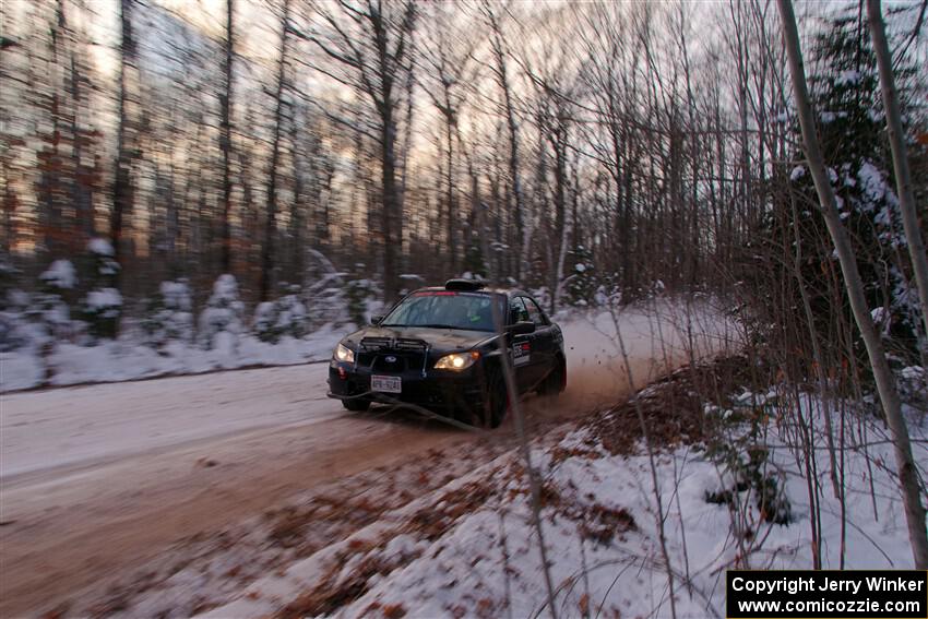 Jonah Becken / Peyton Reece Subaru Impreza 2.5i on SS3, Nemadji Trail East II.