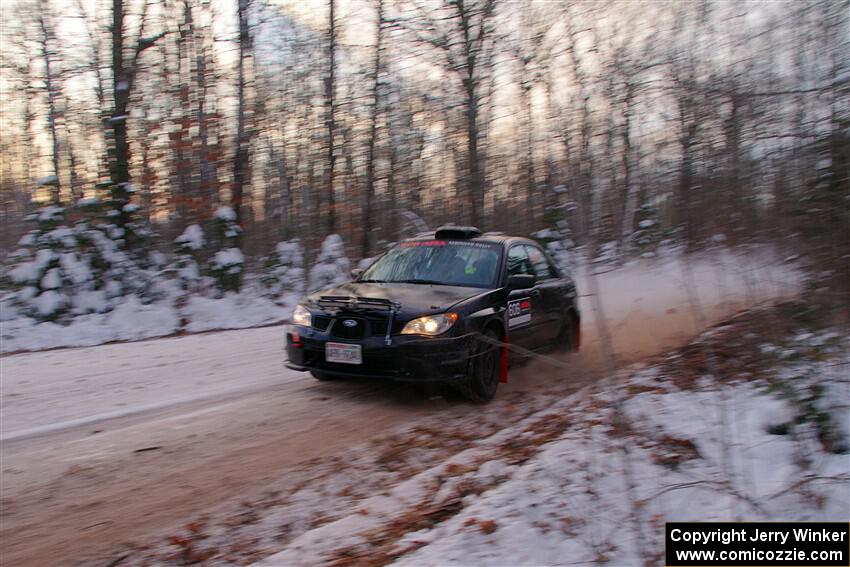 Jonah Becken / Peyton Reece Subaru Impreza 2.5i on SS3, Nemadji Trail East II.