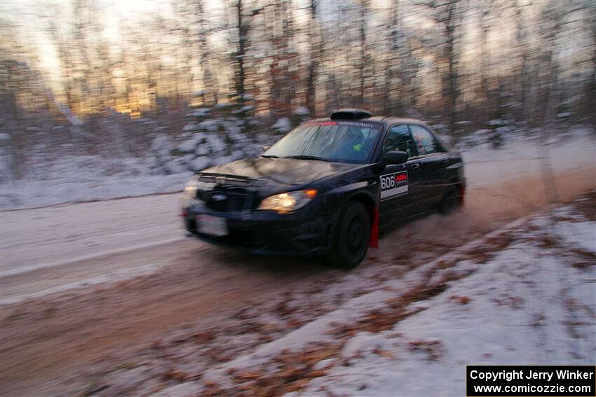 Jonah Becken / Peyton Reece Subaru Impreza 2.5i on SS3, Nemadji Trail East II.