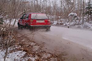 Nino Ortega / Peyton Goldenstein VW GTI on SS3, Nemadji Trail East II.