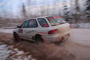 Aidan Hicks / John Hicks Subaru Impreza Wagon on SS3, Nemadji Trail East II.
