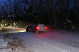 Silas Himes / Guinevere Himes Subaru WRX STi on SS4, Nemadji Trail West II.