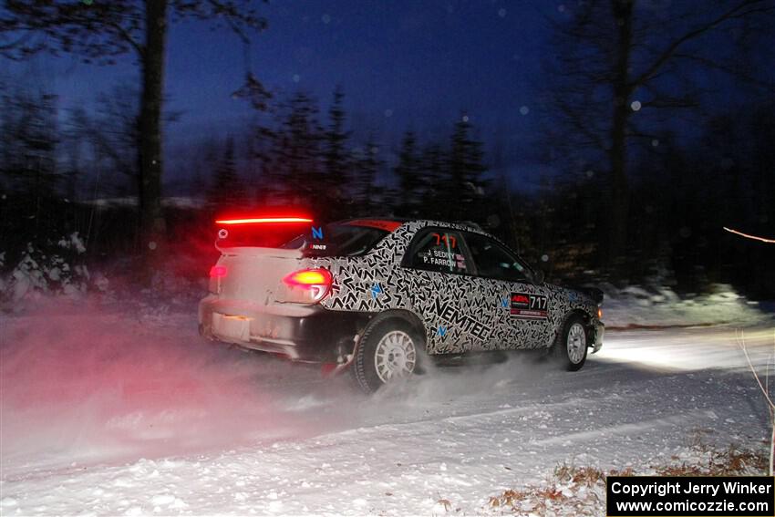 Peter Farrow / Jackson Sedivy Subaru WRX on SS4, Nemadji Trail West II.