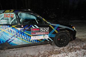 Matt James / Jackie James Subaru Impreza on SS4, Nemadji Trail West II.