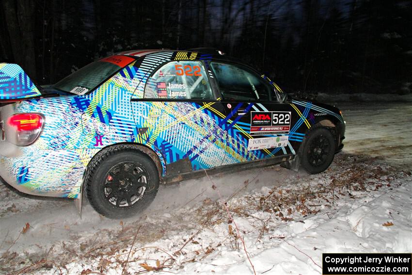 Matt James / Jackie James Subaru Impreza on SS4, Nemadji Trail West II.