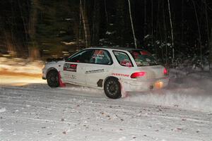 Aidan Hicks / John Hicks Subaru Impreza Wagon on SS4, Nemadji Trail West II.