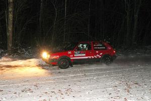 Nino Ortega / Peyton Goldenstein VW GTI on SS4, Nemadji Trail West II.