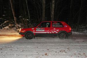 Nino Ortega / Peyton Goldenstein VW GTI on SS4, Nemadji Trail West II.