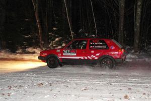 Nino Ortega / Peyton Goldenstein VW GTI on SS4, Nemadji Trail West II.