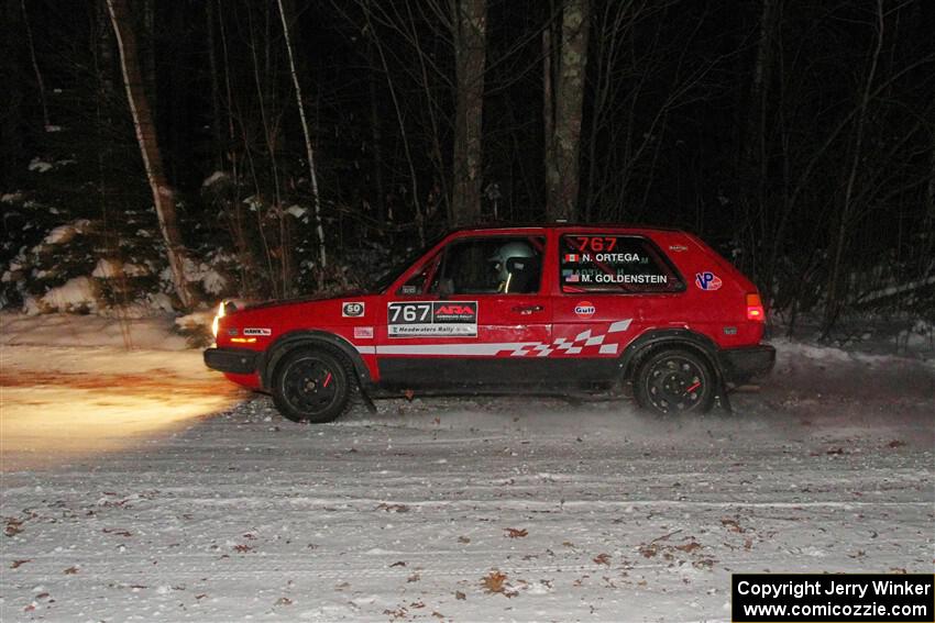 Nino Ortega / Peyton Goldenstein VW GTI on SS4, Nemadji Trail West II.