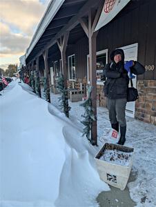 Veteran rally photographer Phil Berg came out of retirement to shoot the rally.