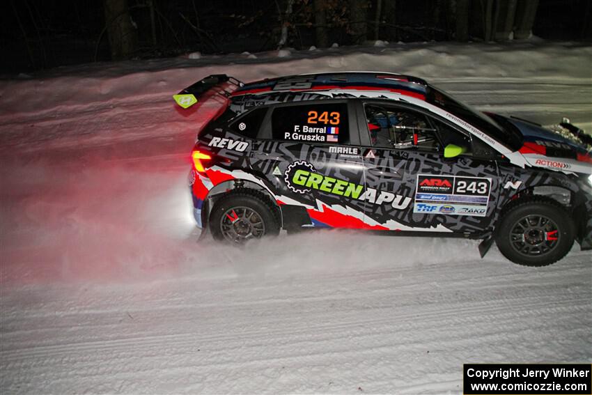 Patrick Gruszka / Florian Barral Hyundai i20 Rally2 on SS1, Meaford-Mills I.