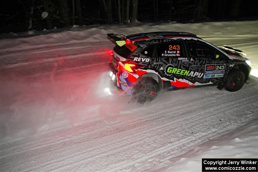 Patrick Gruszka / Florian Barral Hyundai i20 Rally2 on SS1, Meaford-Mills I.