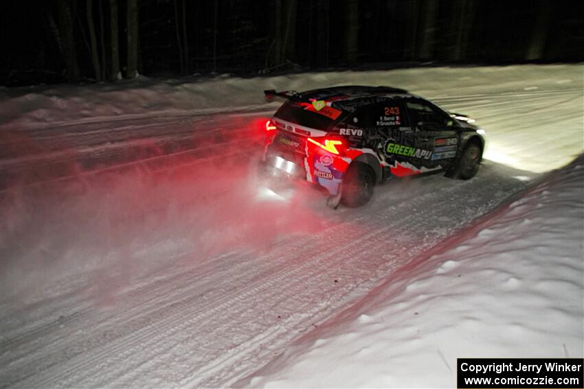 Patrick Gruszka / Florian Barral Hyundai i20 Rally2 on SS1, Meaford-Mills I.