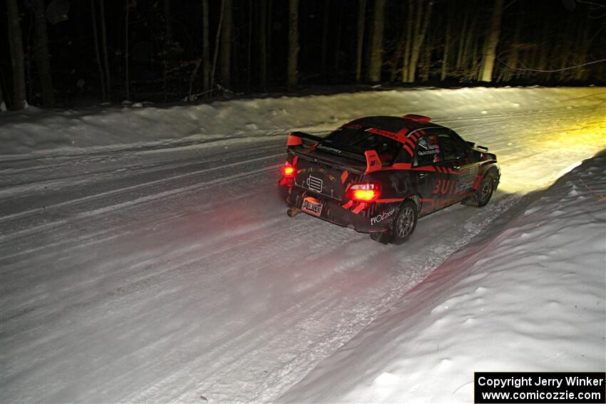 Gabe Jacobsohn / Jason Hack Subaru WRX STi on SS1, Meaford-Mills I.