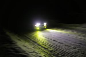 Ethan Hunter / Alex Augustine Subaru Impreza on SS1, Meaford-Mills I.