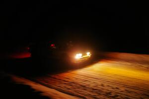 Elena Huizar / Morgan Engle BMW 325i on SS1, Meaford-Mills I.