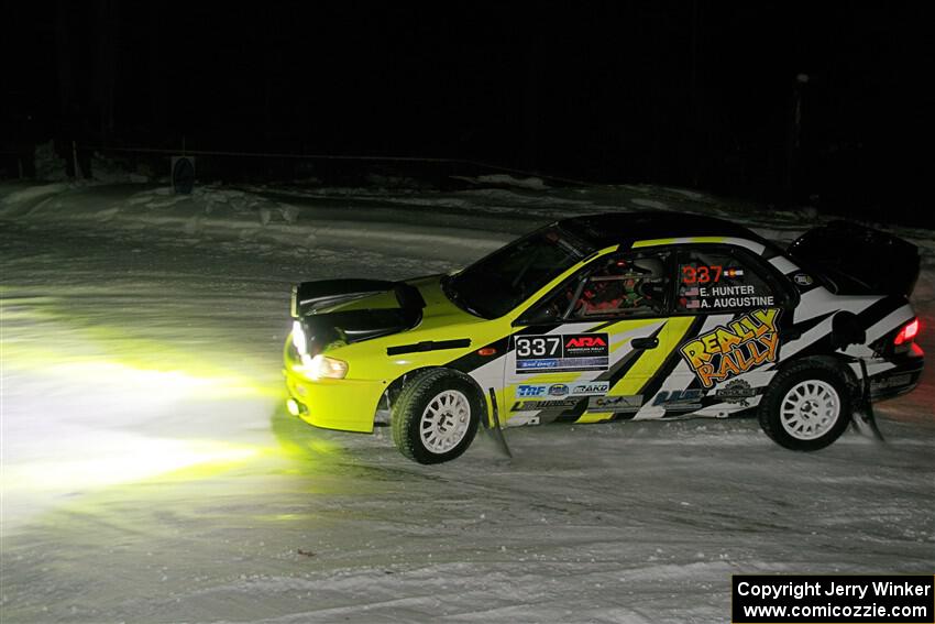 Ethan Hunter / Alex Augustine Subaru Impreza on SS6, 622-East Branch II.