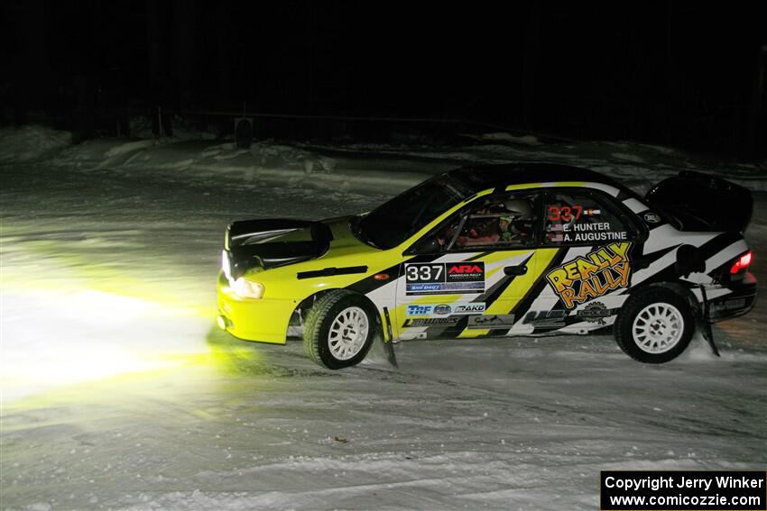 Ethan Hunter / Alex Augustine Subaru Impreza on SS6, 622-East Branch II.