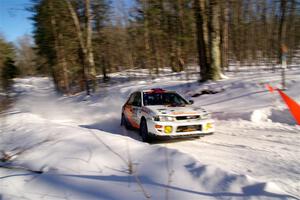 Camden Sheridan / Jeremy Frey Subaru Impreza Outback Sport on SS13, Sage Creek-Vondette.