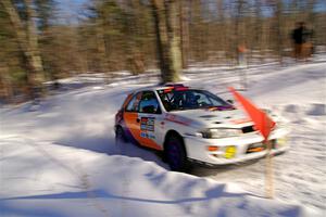 Camden Sheridan / Jeremy Frey Subaru Impreza Outback Sport on SS13, Sage Creek-Vondette.