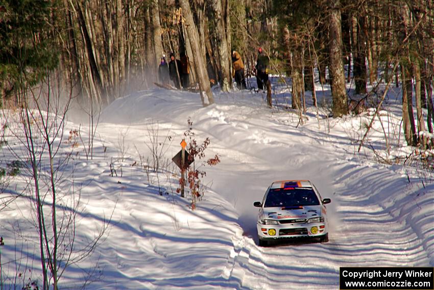 Camden Sheridan / Jeremy Frey Subaru Impreza Outback Sport on SS13, Sage Creek-Vondette.