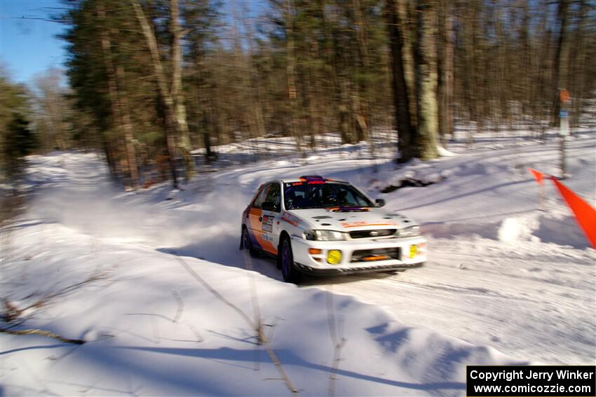 Camden Sheridan / Jeremy Frey Subaru Impreza Outback Sport on SS13, Sage Creek-Vondette.