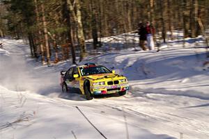 Matt Nykanen / Will Ross BMW 328i on SS13, Sage Creek-Vondette.