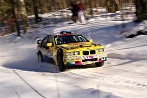 Matt Nykanen / Will Ross BMW 328i on SS13, Sage Creek-Vondette.