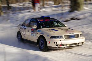 Tim Michel / Zack Goldstein Audi A4 Quattro on SS13, Sage Creek-Vondette.