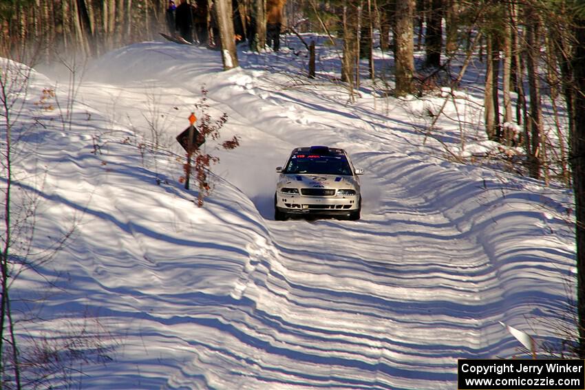 Tim Michel / Zack Goldstein Audi A4 Quattro on SS13, Sage Creek-Vondette.