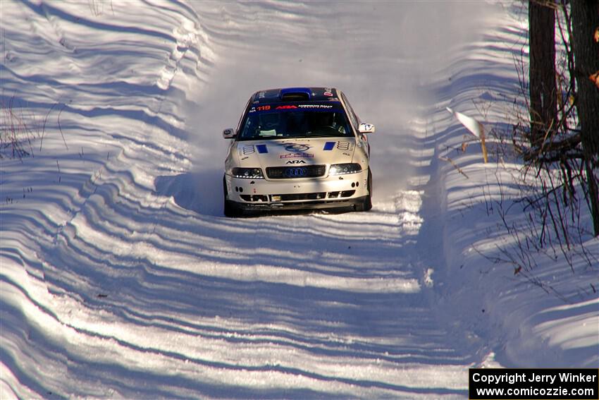 Tim Michel / Zack Goldstein Audi A4 Quattro on SS13, Sage Creek-Vondette.